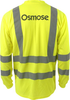 Unisex Majestic - Long Sleeve Hi-Vis T-Shirt with Pocket image 1