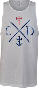 Cross and Anchor Tank Top