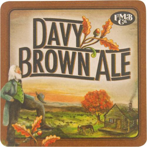 Davy Brown Ale Coaster