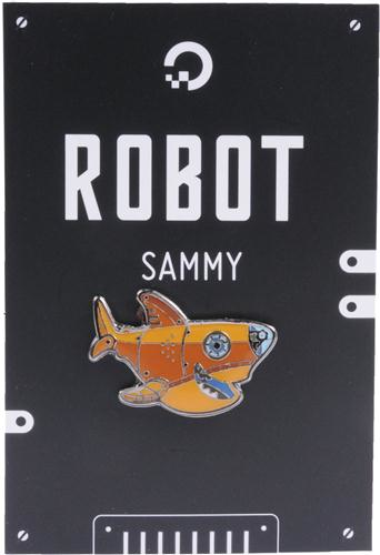 Sammy Robot Pin