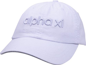 3D Embroidery Hat - alpha xi