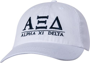 Greek Letters Hat - alpha xi