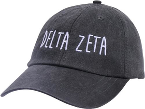 Jagged Font Hat - delta zeta