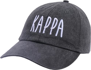Jagged Font Hat - kappa