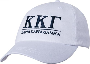 Greek Letters Hat - kappa