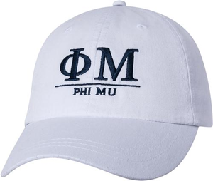 Greek Letters Hat - phi mu