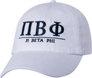 Greek Letters Hat - pi phi