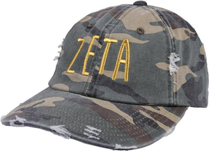 Jagged Font Hat - zeta