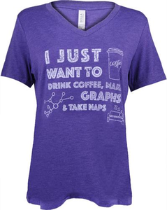 Women's Naps and Graphs Tee