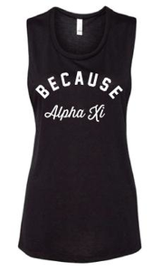 Because Alpha Xi Tank