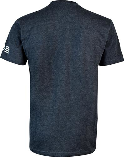 Unisex Charcoal HOPE Crewneck with Poppy Lettering