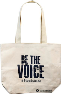 Be the Voice Canvas Tote