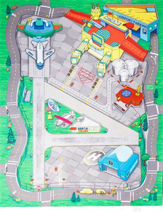 Airport Playmat