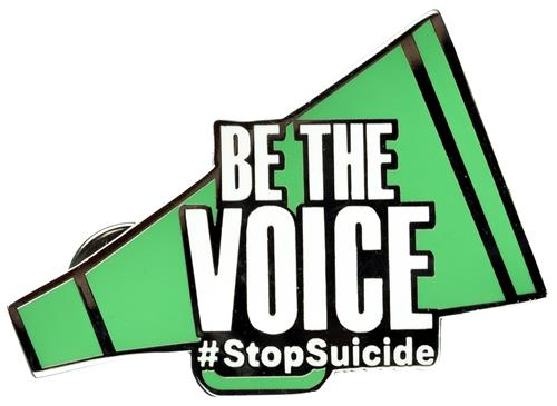 Be the Voice Megaphone Pin