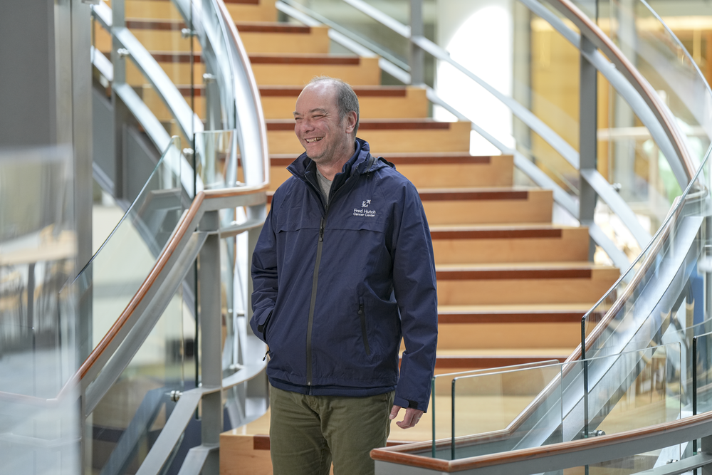 Fred Hutch Unisex Rain Jacket