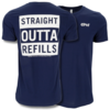 Straight Outta Refills T-shirt image 1