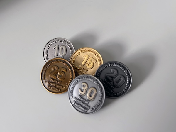 Ten-Year Anniversary Pin