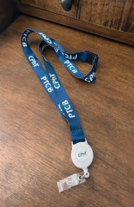 Lanyard with Retractable Badge Reel 
