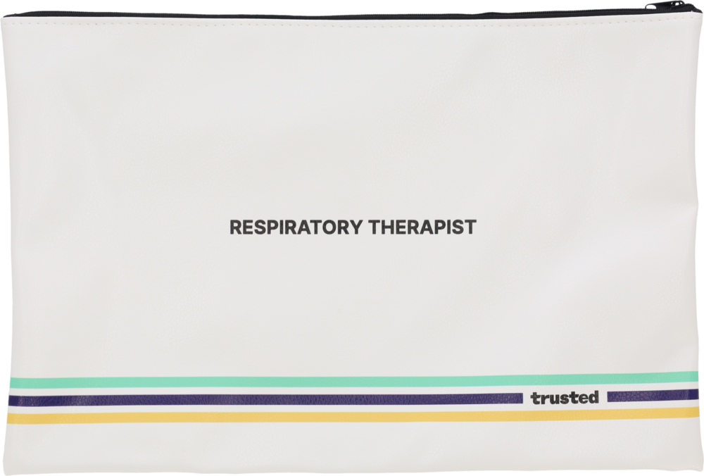 Respiratory Therapist Vegan Leather Pouch