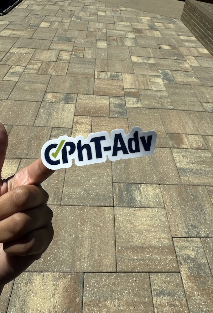 CPhT-Adv Logo Sticker