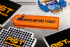 Remove Before Flight Keychain - Orange image 4