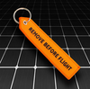 Remove Before Flight Keychain - Orange image 3