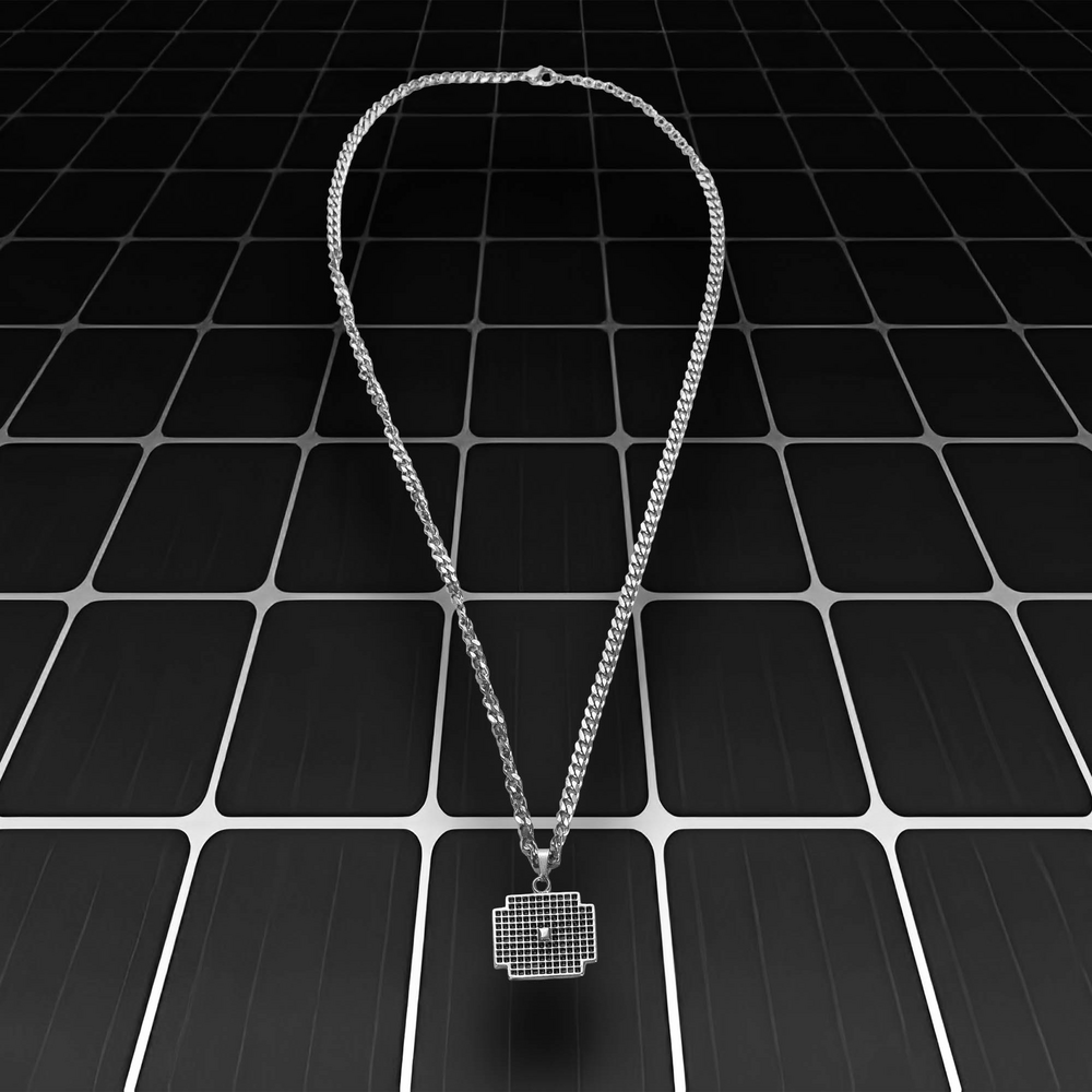 BlueBird Charm Necklace - Surgical Steel