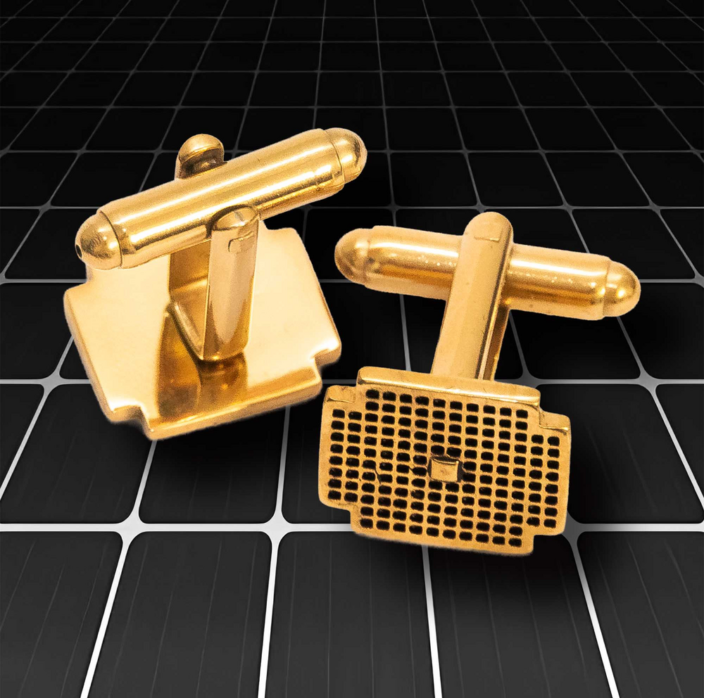 BlueBird Cufflinks Set - Gold