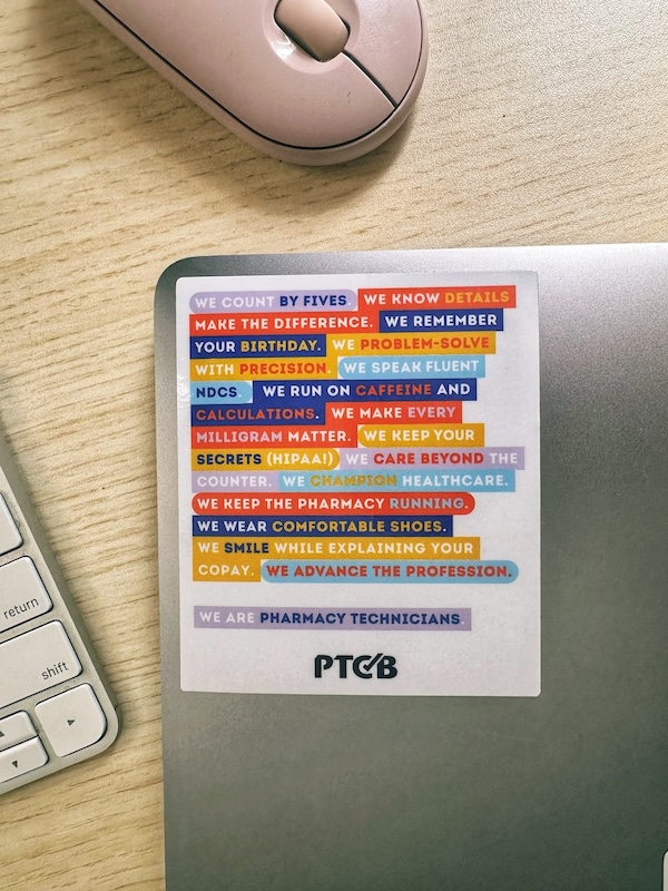 We are Pharmacy Technicians Sticker