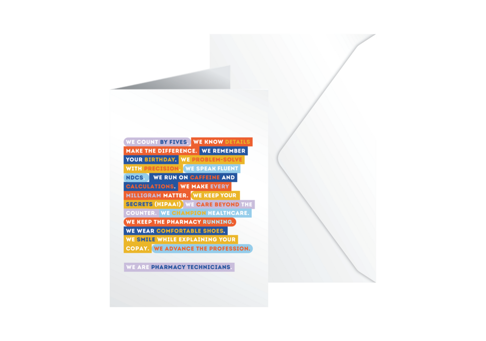 We are Pharmacy Technicians Greeting Cards (Set of 10)