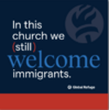 In This Church We (Still) Welcome Immigrants Stickers (Packs of 5) image 1